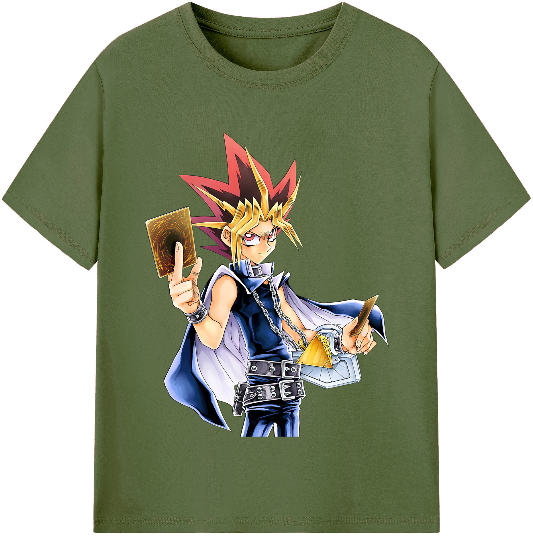 （画像用） 遊☆戯☆王 Yu-Gi-Oh! 綿100％半袖Tシャツ（フロントプリント）
